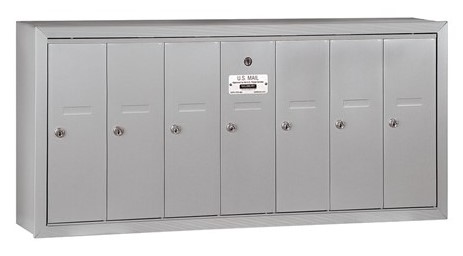 7-Door Vertical Mailbox | 3500 Series USPS Multi-Family | US Mail
