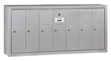 7-Door 3500 Series Vertical Mailbox Aluminum