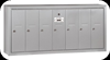 7-Door 3500 Series Vertical Mailbox Aluminum