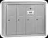 4-Door 3500 Series Vertical Mailbox Aluminum