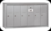 6-Door 3500 Series Vertical Mailbox Aluminum