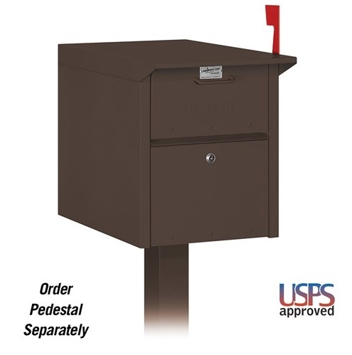 Bronze Locking Mail Chest