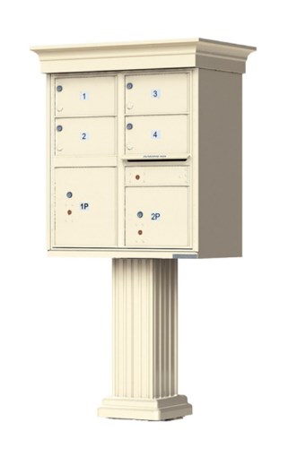 Decorative USPS Approved Outdoor Cluster Mailbox