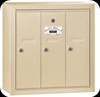 3-Door 3500 Series Vertical Mailbox Sandstone