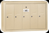 5-Door 3500 Series Vertical Mailbox Sandstone
