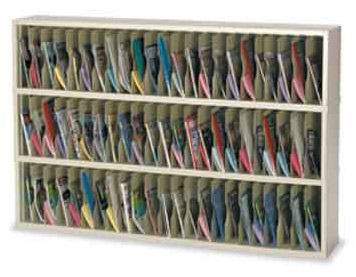 USPS approved mail sorters with adjustable shelves available in 2 color choices for sale online at U.S. Mail Supply USPS Mail Sorters
