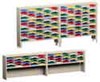 120-inch wide Closed Back Mail Sorters