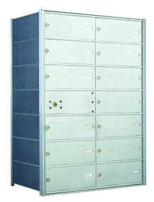 1400-74D Florence 4B+ 14 Door Horizontal Mailbox