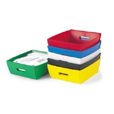 13.5" Corrugated Plastic Mail Trays