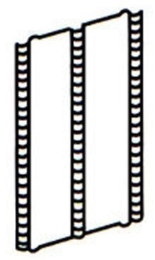 Vertical Shelf Support – 13 ¼" high x 12 ¼" deep