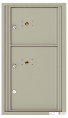 Versatile ™ 4C Mailbox – 8-Doors High – 2 Parcel Lockers