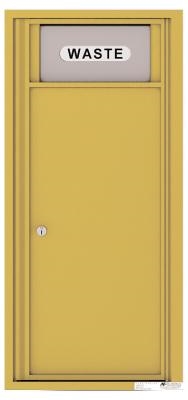 4C10S-Bin Ten Door High 4C Trash/Recycling Bin Gold Speck