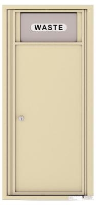 4C10S-Bin Ten Door High 4C Trash/Recycling Bin Gold Speck Sandstone