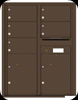 Antique Bronze 4C Mailbox