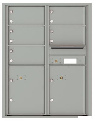 Silver 4C Mailbox