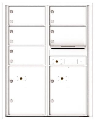 White 4C Mailbox