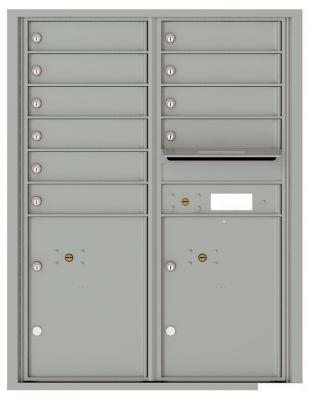 Silver 4C Mailbox