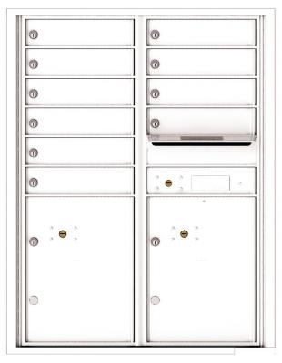 White 4C Mailbox