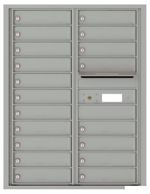 Silver 4C Mailbox