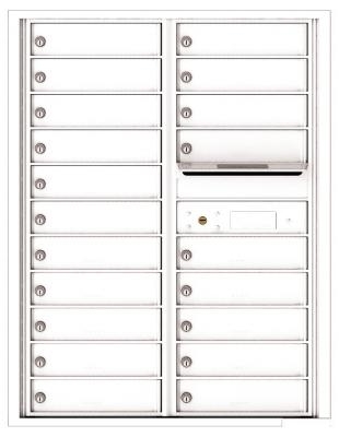 White 4C Mailbox