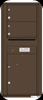 4C11S-02 Eleven Door High Two Tenant 4C Mailbox Antique Bronze