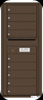 4C11S-09 Eleven Door High Nine Tenant 4C Mailbox Antique Bronze