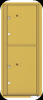 4C11S-2P Eleven Door High Two Parcel Locker 4C Mailbox Gold Speck