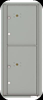 4C11S-2P Eleven Door High Two Parcel Locker 4C Mailbox Silver