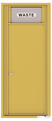 4C11S-Bin Eleven Door High 4C Trash/Recycling Bin Gold Speck