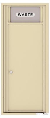 4C11S-Bin Eleven Door High 4C Trash/Recycling Bin Sandstone