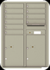 Versatile ™ 4C Mailbox – 12-Doors High – 10 Tenant Mailboxes