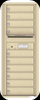 4C12S-10 Twelve Door High Ten Tenant 4C Mailbox Sandstone