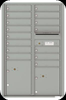 Silver Speck 4C13D-15 Thirteen Door High Fifteen Tenant 4C Mailbox