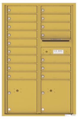 Gold Speck 4C13D-16 Thirteen Door High Sixteen Tenant 4C Mailbox