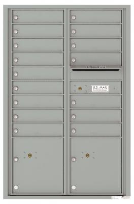 Silver Speck 4C13D-16 Thirteen Door High Sixteen Tenant 4C Mailbox
