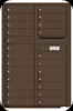 Versatile 24 Tenant Mailbox for sale from US Mail Supply in Antique Bronze