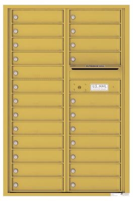 Versatile 24 Tenant Mailbox for sale from US Mail Supply in Gold Speck