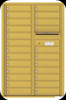Versatile 24 Tenant Mailbox for sale from US Mail Supply in Gold Speck