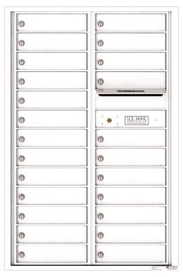 Versatile 24 Tenant Mailbox for sale from US Mail Supply in White