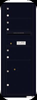 Versatile 3 Tenant Mailbox for sale from US Mail Supply With a parcel locker in Black