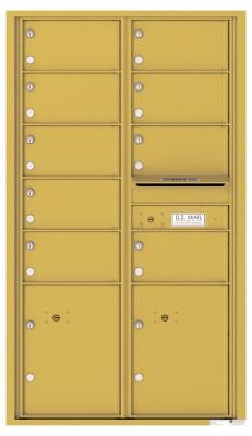 Standard 4C Horizontal Mailbox for Sale Gold Speck