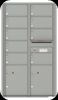 4C Commercial Mailbox for Apartments Silver
