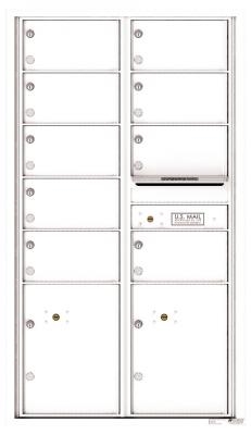 STD-4C USPS Approved Indoor Multi Unit Mailbox White