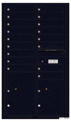 Auth Florence 4C Apartment Mailbox Black