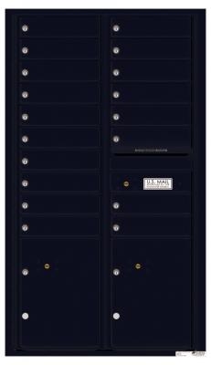 4C Mailbox for Multi Unit Residential Buildings Black