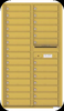 4C Front Loading Horizontal Mailbox Gold Speck