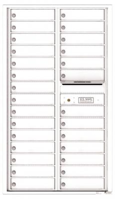 STD-4C Private Use Horizontal Mailbox for Sale White