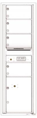 4C Horizontal Florence Mailbox for Sale White
