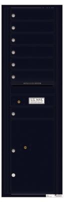 Versatile™ 4C Horizontal Mailbox for Apartments Black