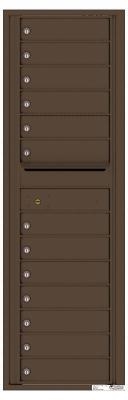 13 Door Slim 4C Horizontal Mailbox for Sale Antique Bronze